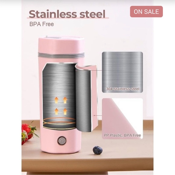 Portable Quick Boiling Mini Thermos - Picture 1 of 8